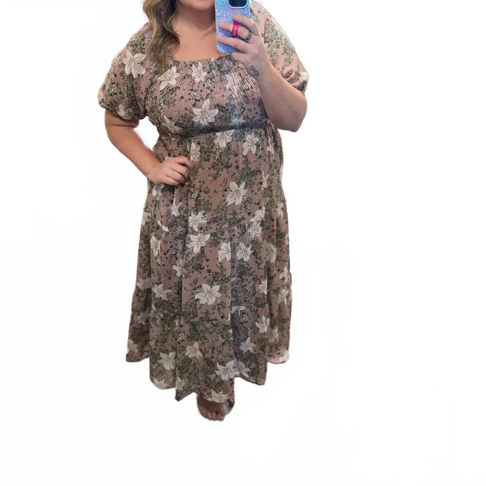 NEW MIKAROSE women's indy dress in mauve